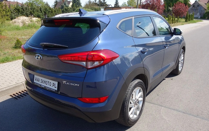 Hyundai Tucson cena 67900 przebieg: 153324, rok produkcji 2017 z Muszyna małe 704